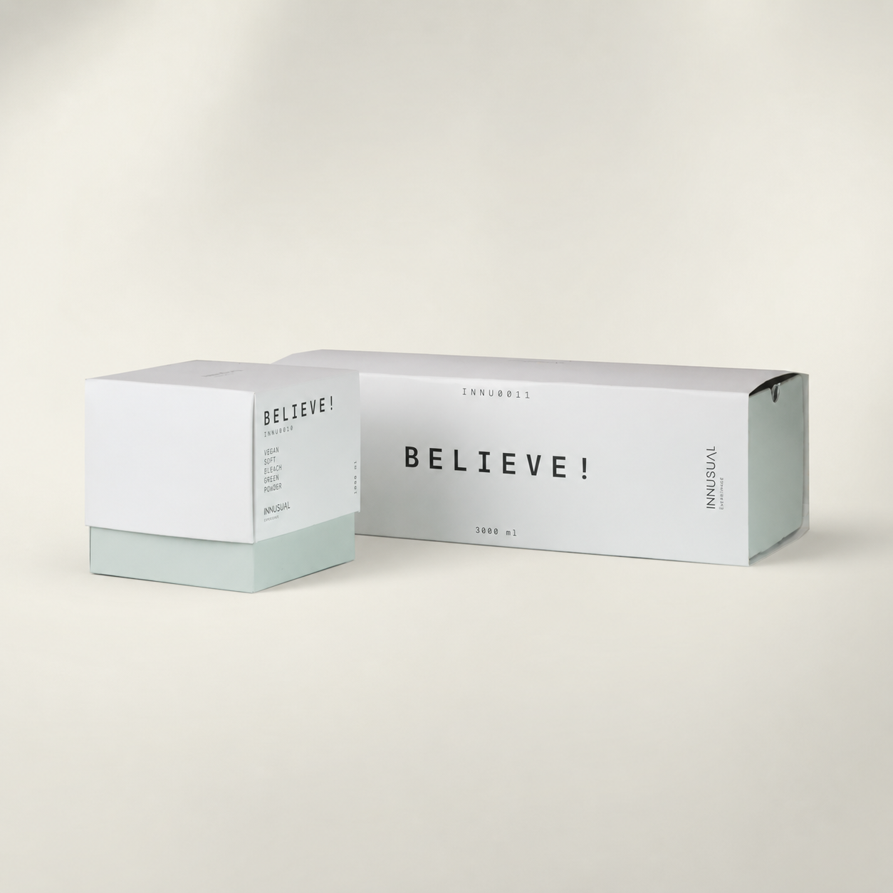 Innusual Believe Vegan Soft Bleach Green Powder