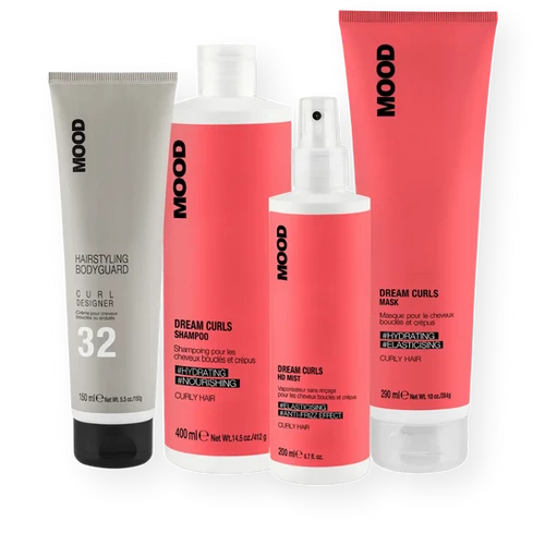 MOOD DREAM CURLS COMPLETE ROUTINE -voor gedefinieerde, veerkrachtige krullen