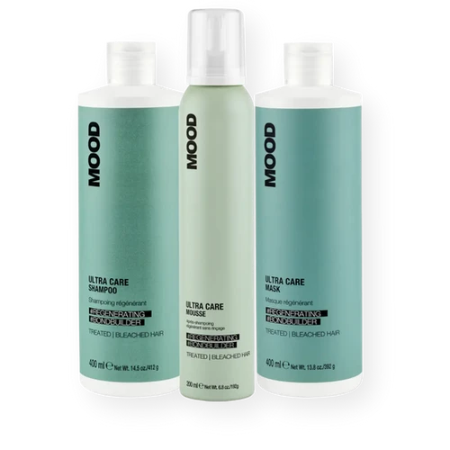 MOOD ULTRA CARE KIT Beschadigd of geblondeerd haar Intens herstel & voeding