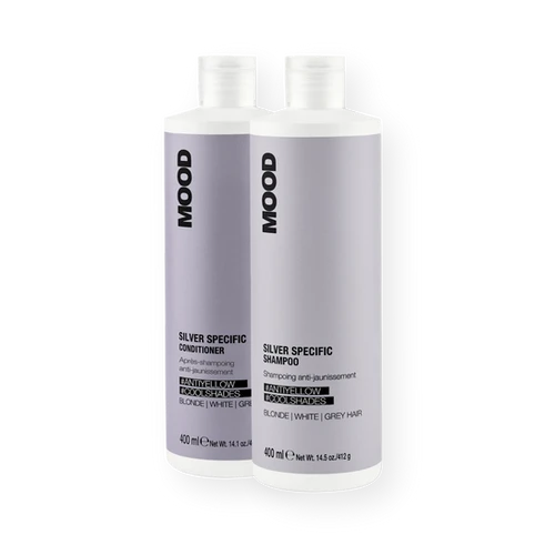 MOOD SILVER SPECIFIC KIT Blond haar met gele gloed – Koele, zilveren tinten
